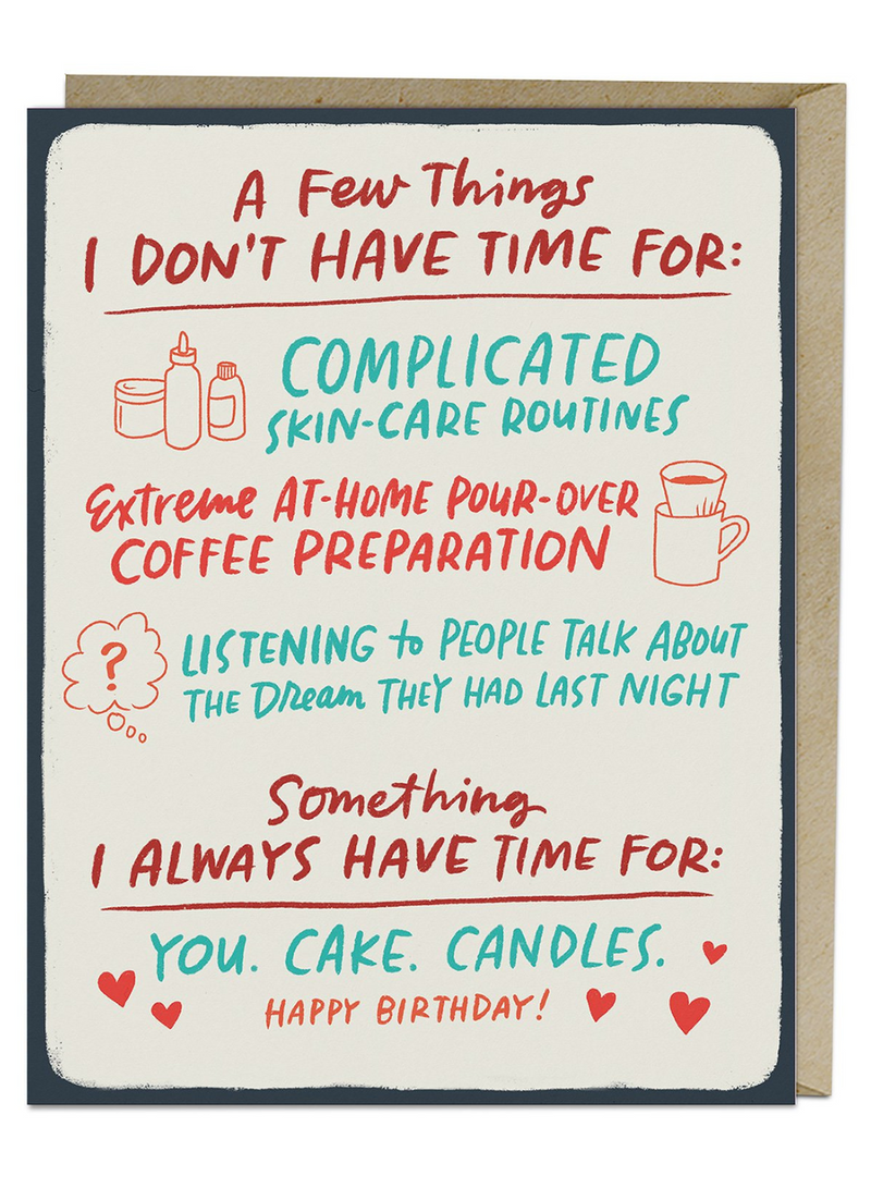 You, Cake, Candles Card