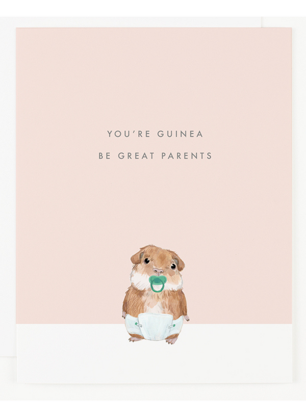 Guinea Be Great Parents Card