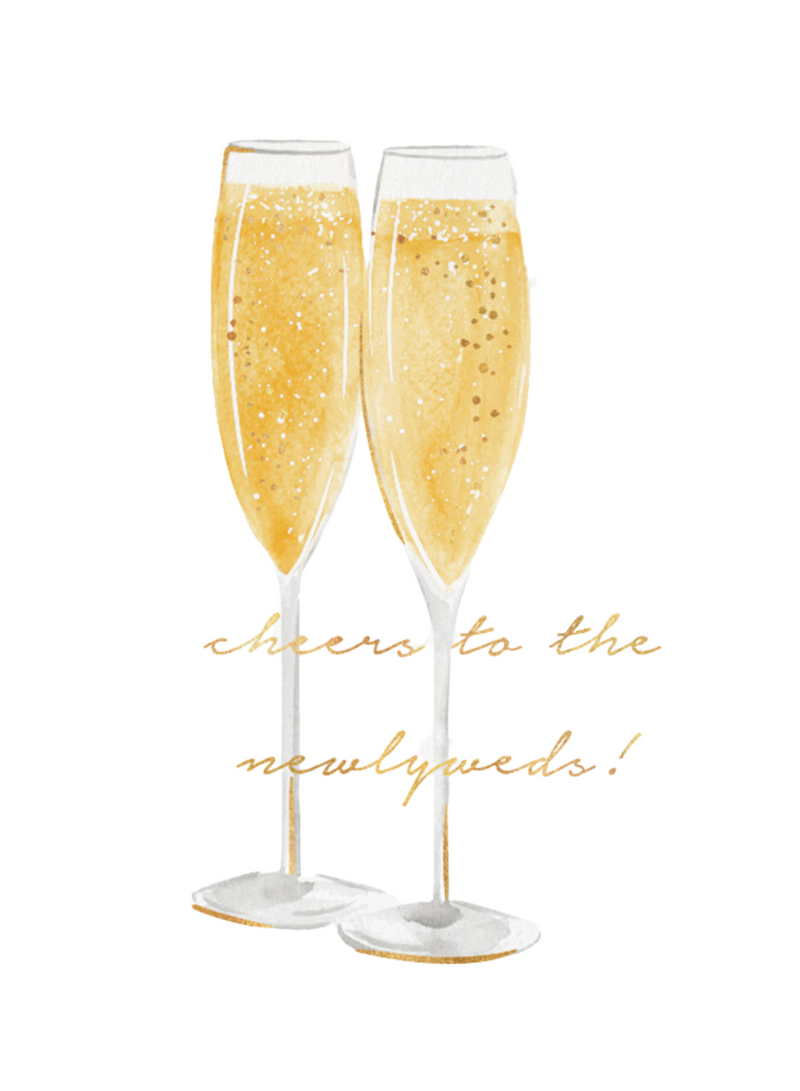 Cheers Newlyweds Card