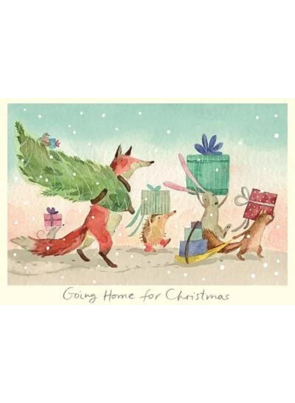 Going Home For Xmas Card
