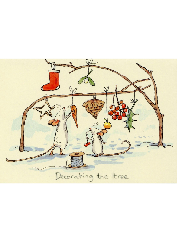 Decorating the Tree Card