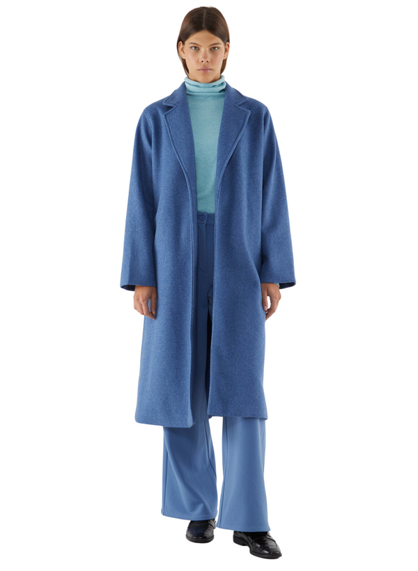 Lapel Midi Jacket