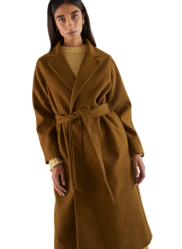 Lapel Midi Jacket