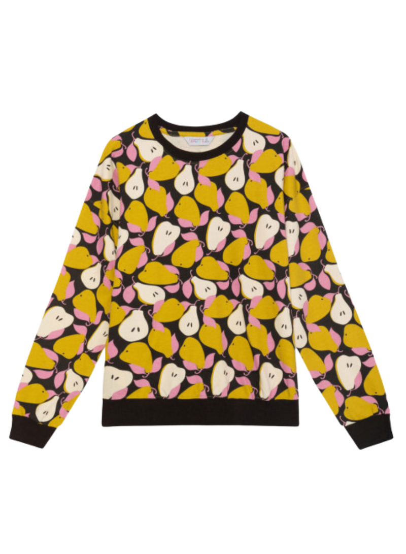 Pear Print Sweater