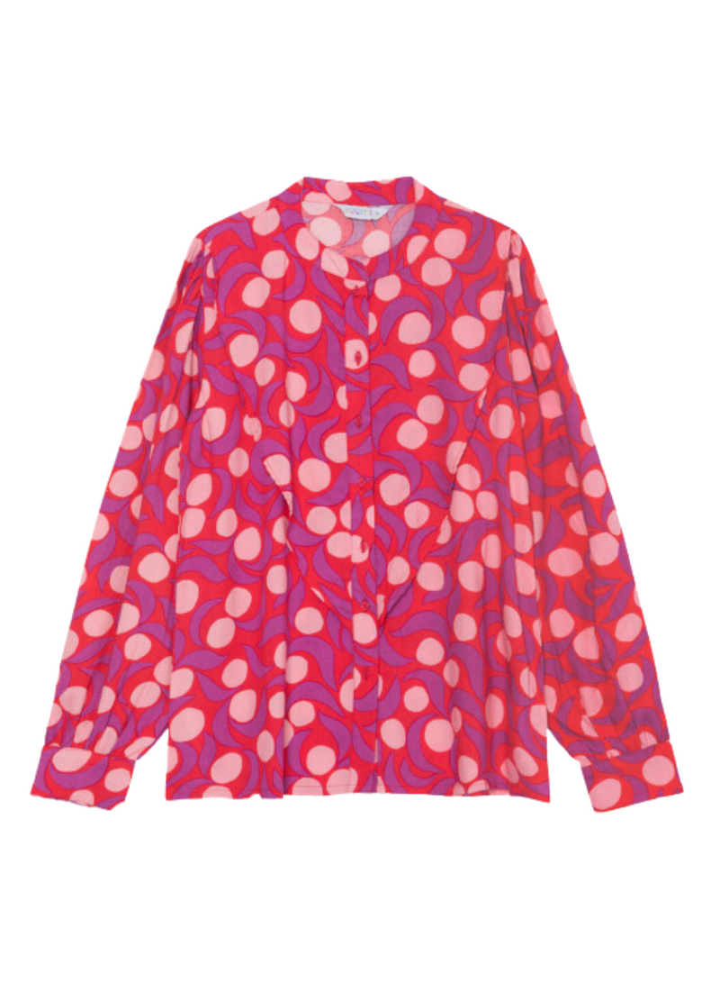 Pink Fantasy Print Shirt