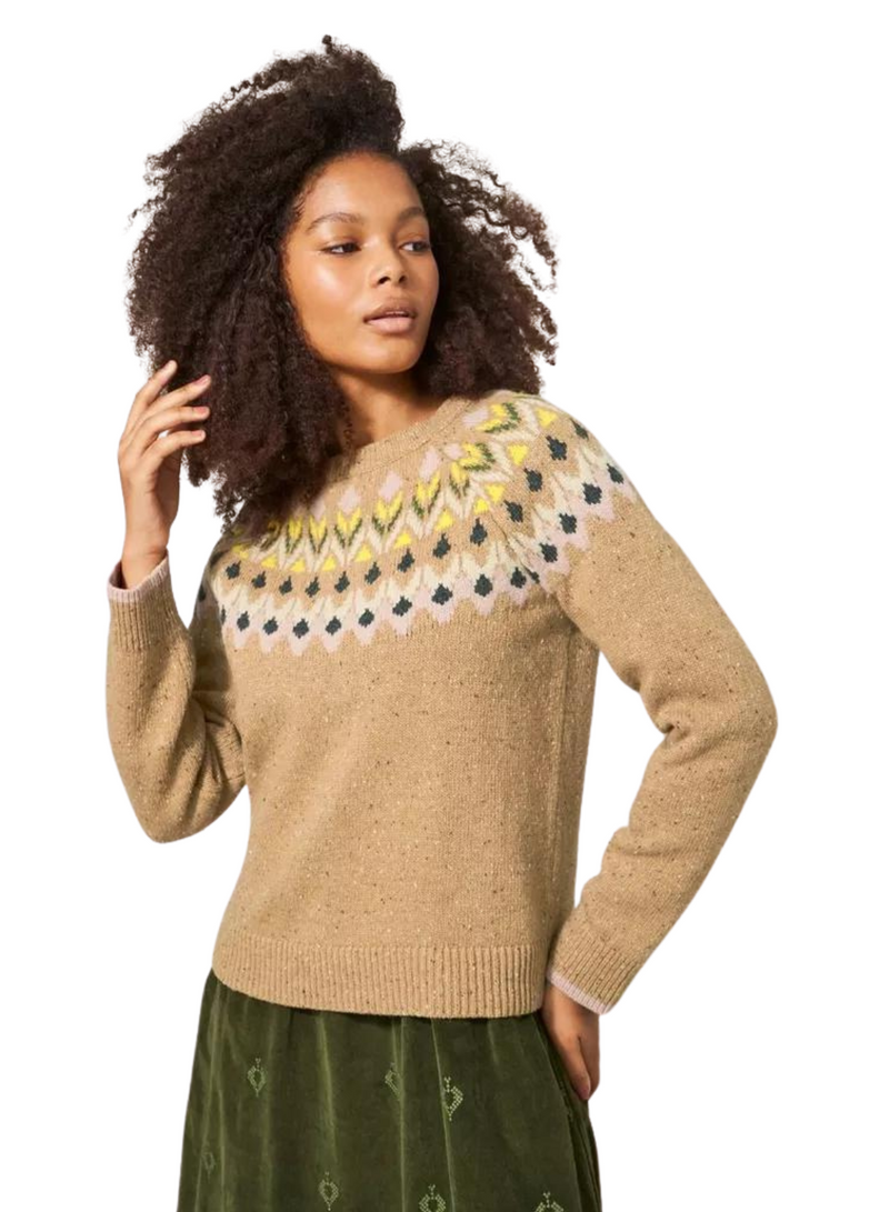 Flora Fairisle Sweater
