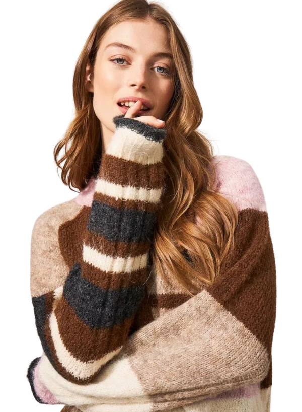 Medway Color Blocking Sweater