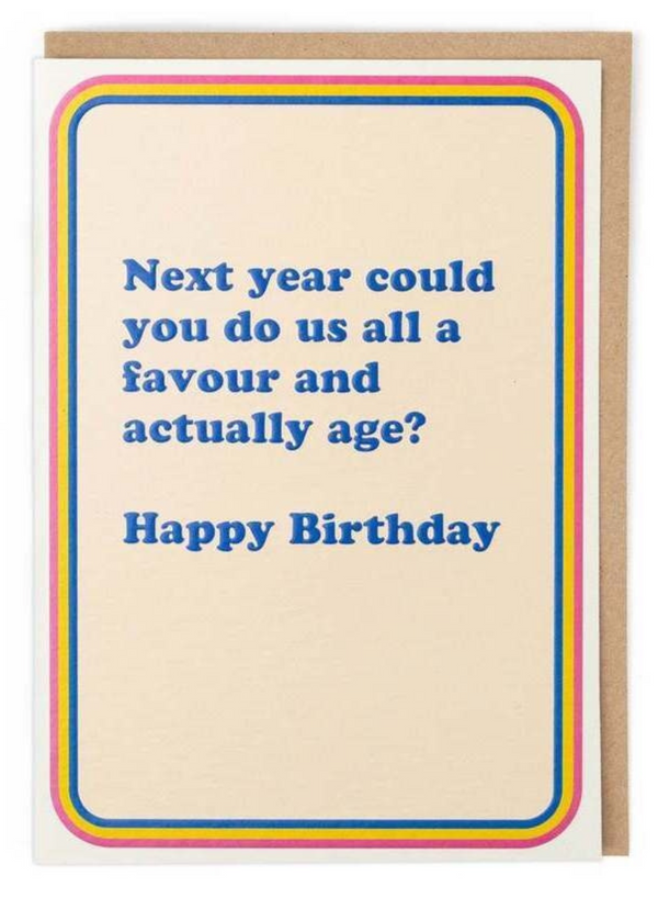 Next Year Card