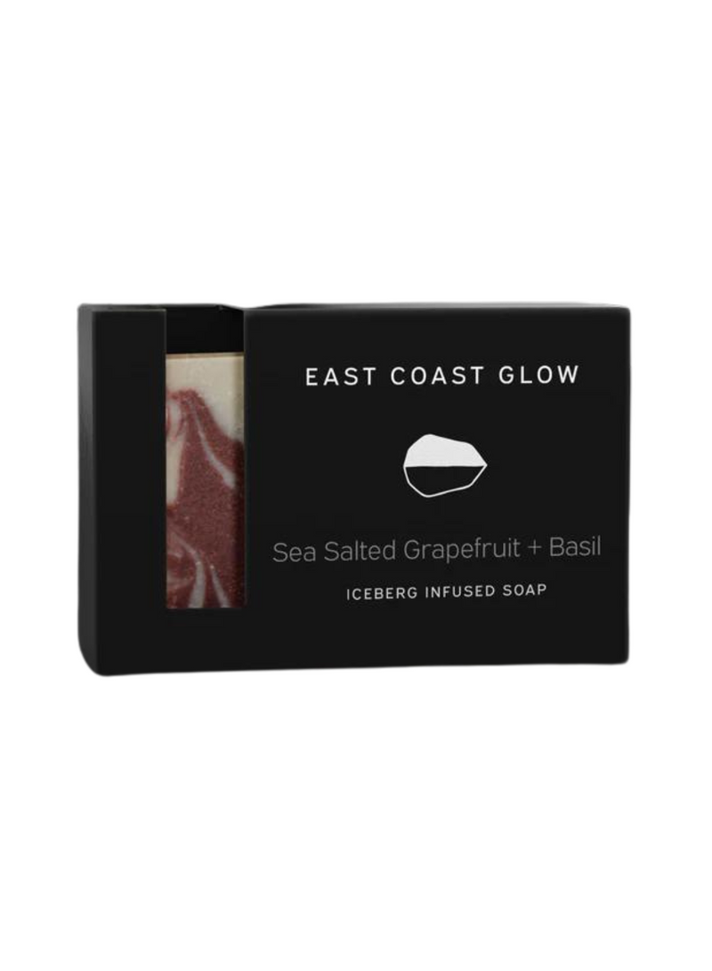 Sea Salted Grapefruit + Basil Iceberg Water Soap