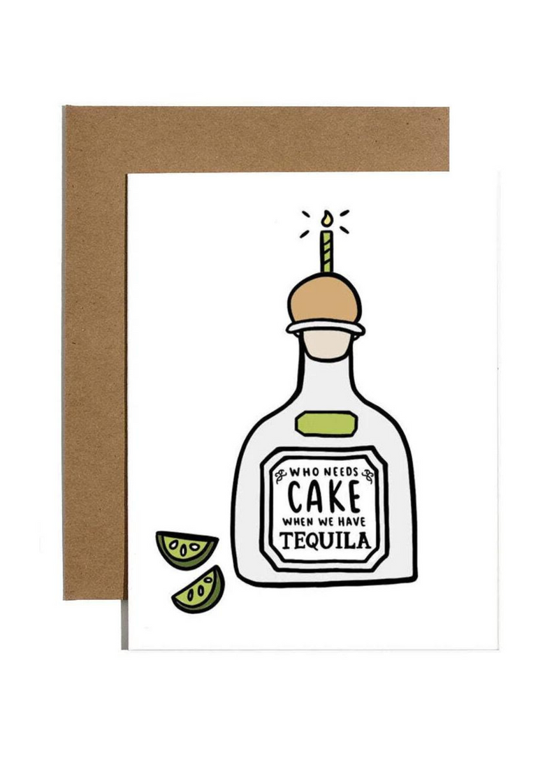 Cake Tequila Card