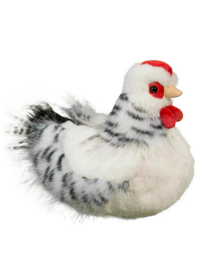 Salty Black & White Hen