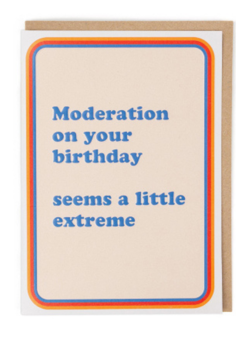 Moderation Card