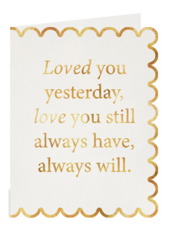 Always Will Card