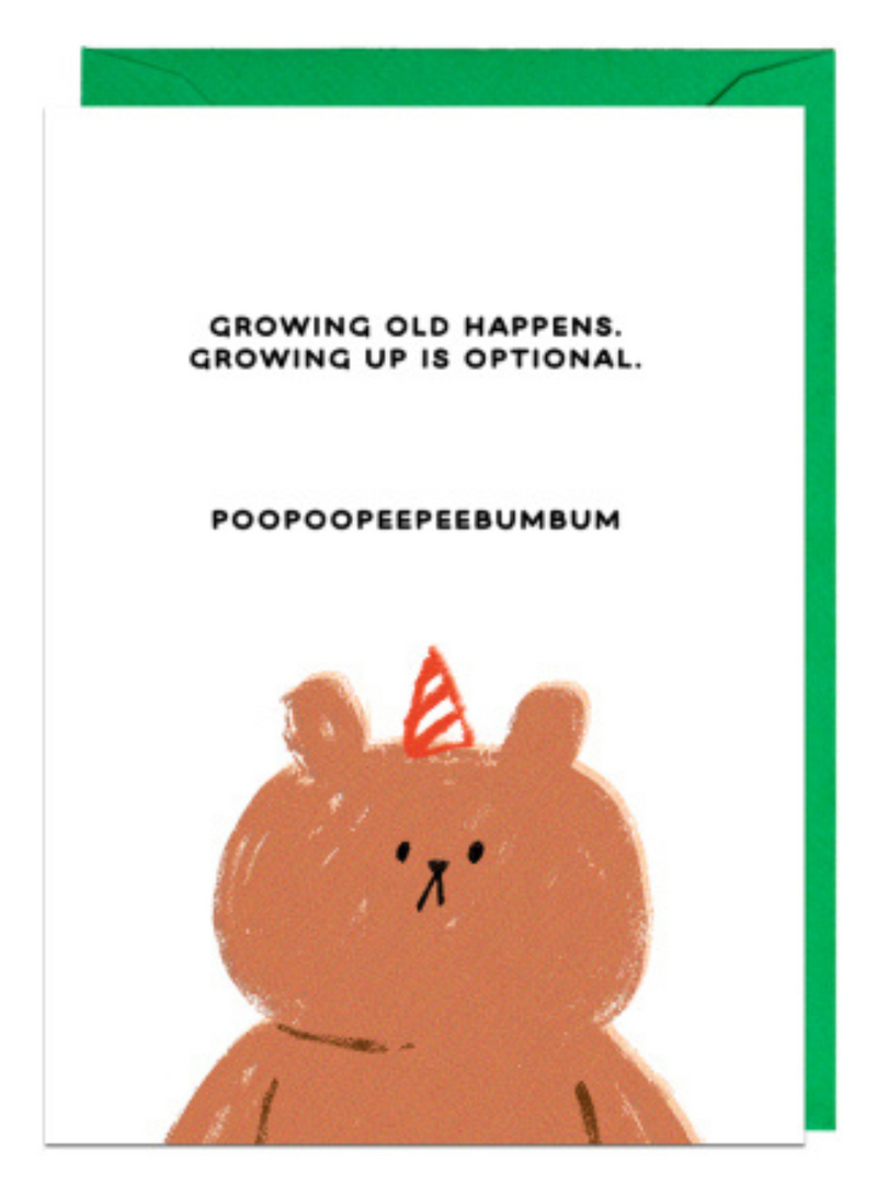 Growing Up Card