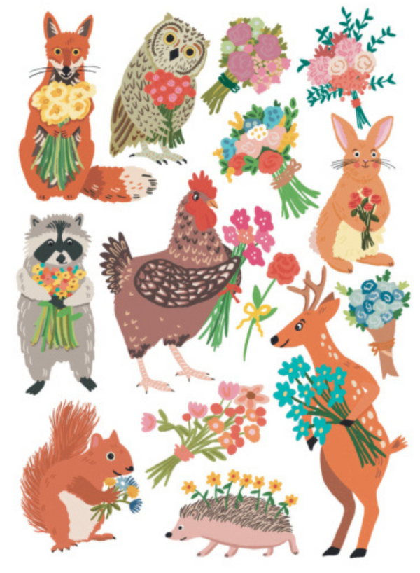 Menagerie Thanks Card