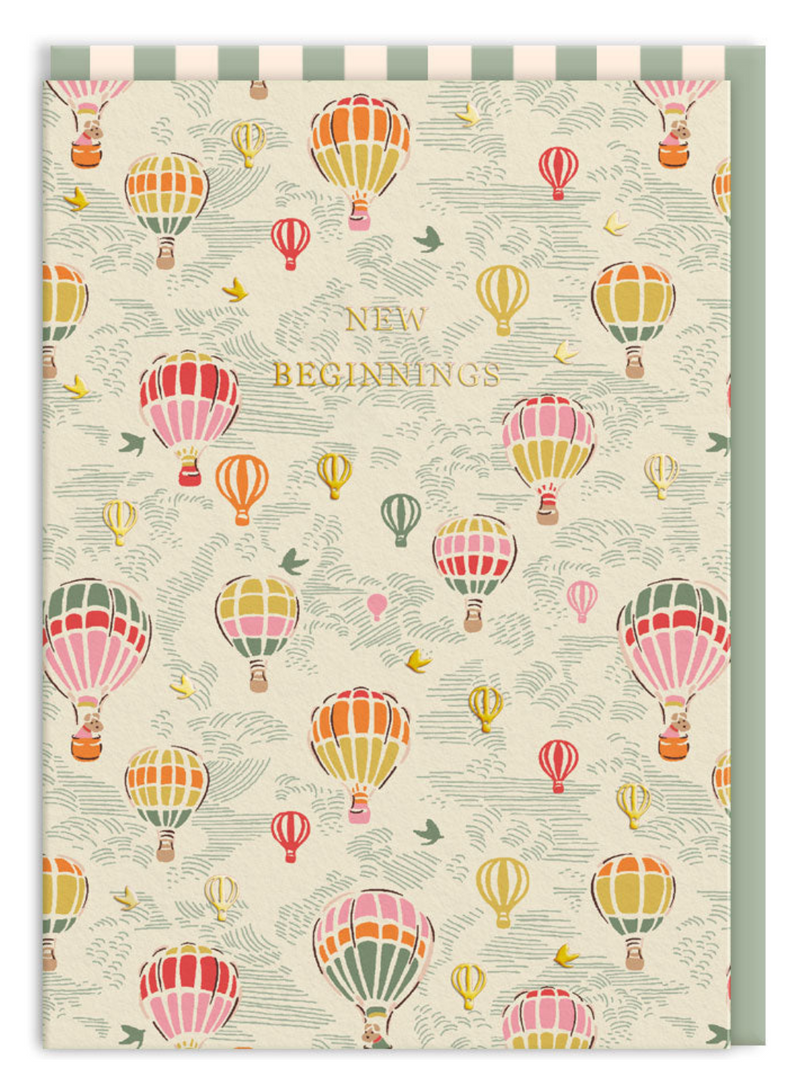 Hot Air Balloons Card
