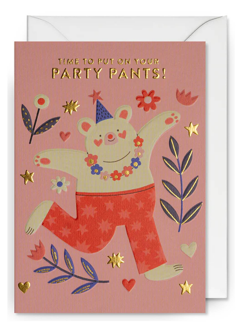 Party Pants Card