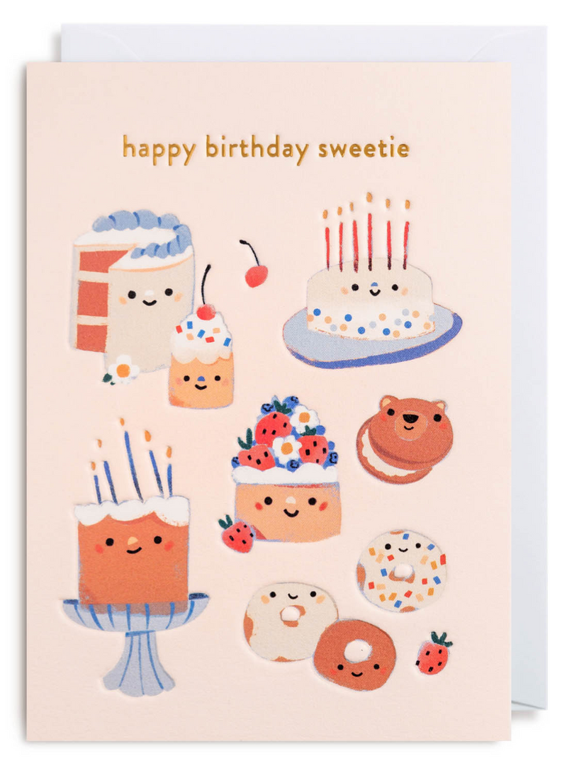Happy Birthday Sweetie Card