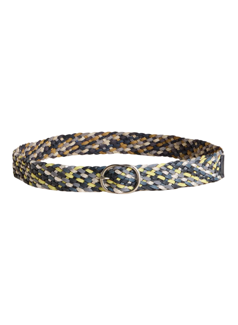 Leather Weave Belt