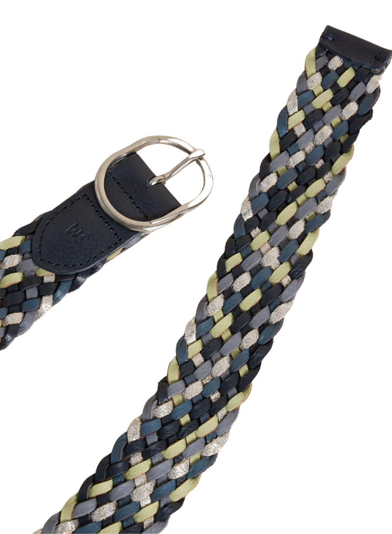 Leather Weave Belt