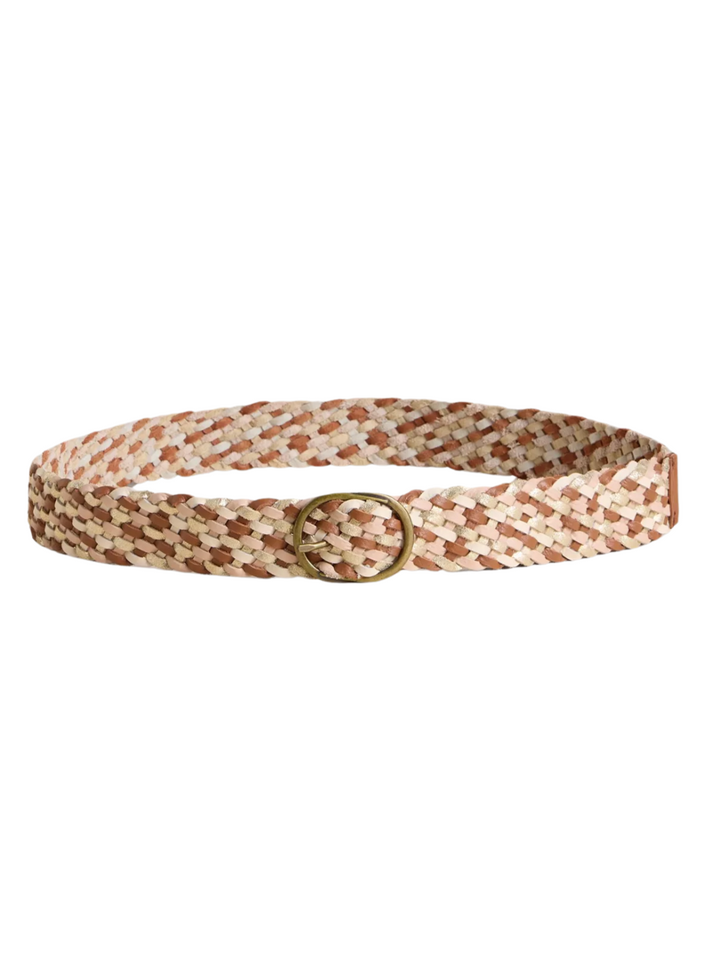 Leather Weave Belt