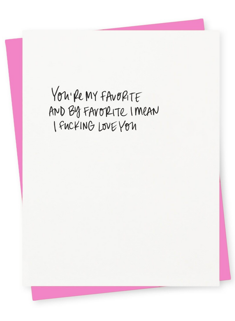 Favorite Card