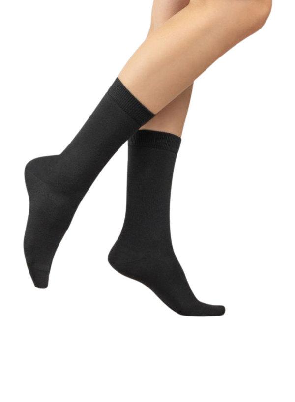 Jersey Knit Wool and Silk Sock