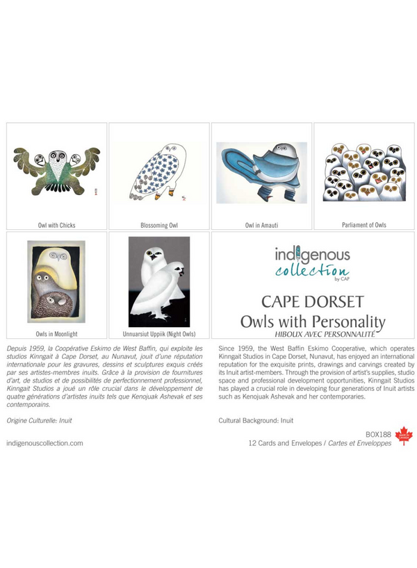 Dorset - Owls With Personality Notecards