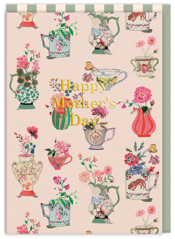 Mother's Day Vases Card