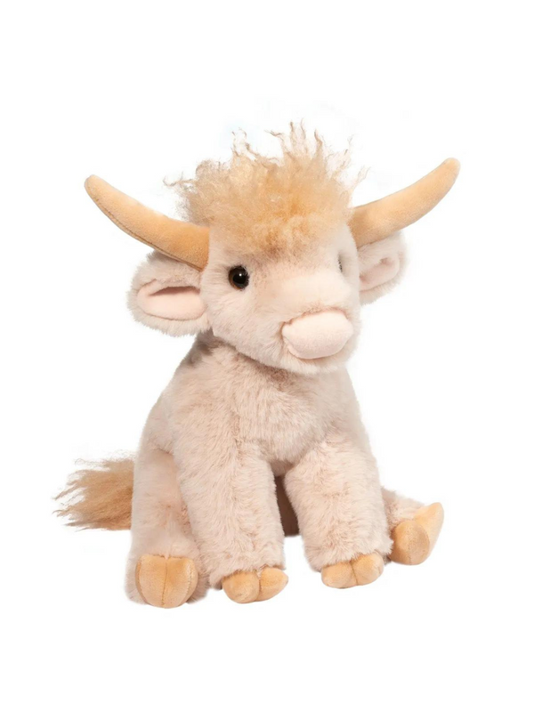 Laddie Cream Highland Cow