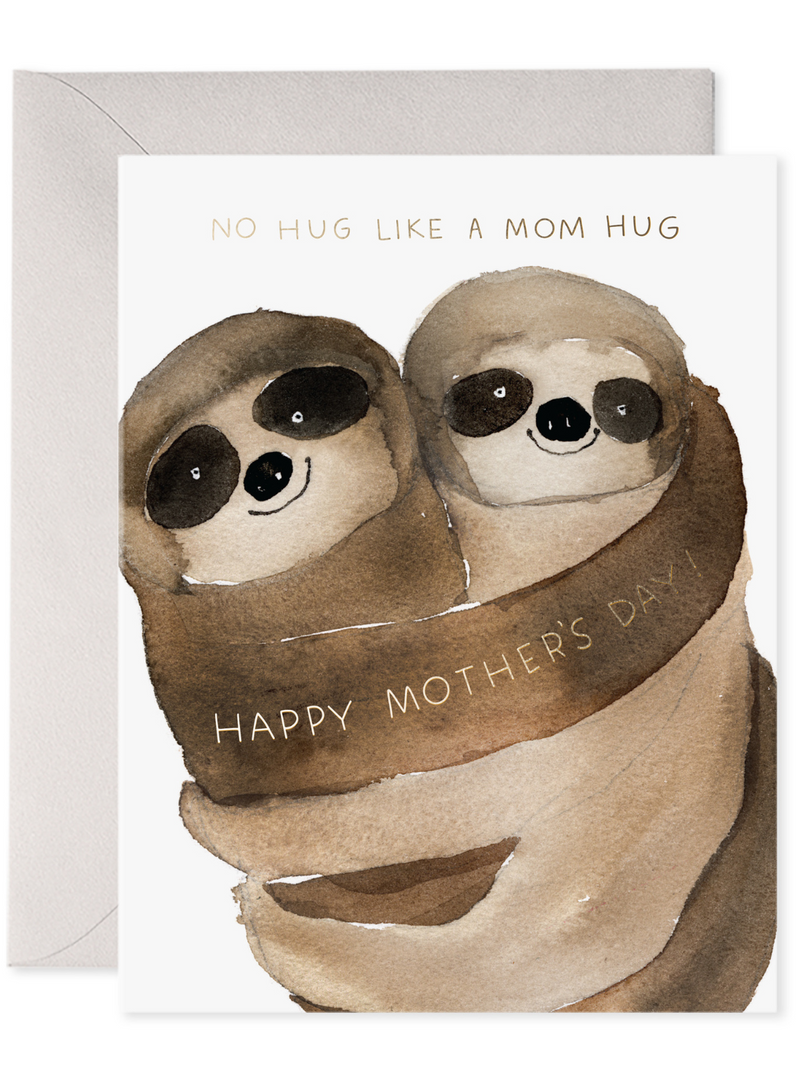 Long Arms Slow Hug Card