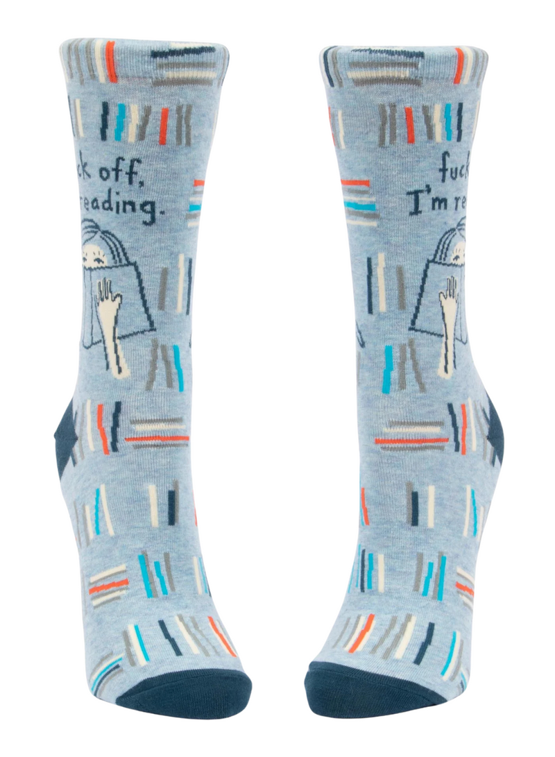 Fuck Off, I'm Reading Crew Socks