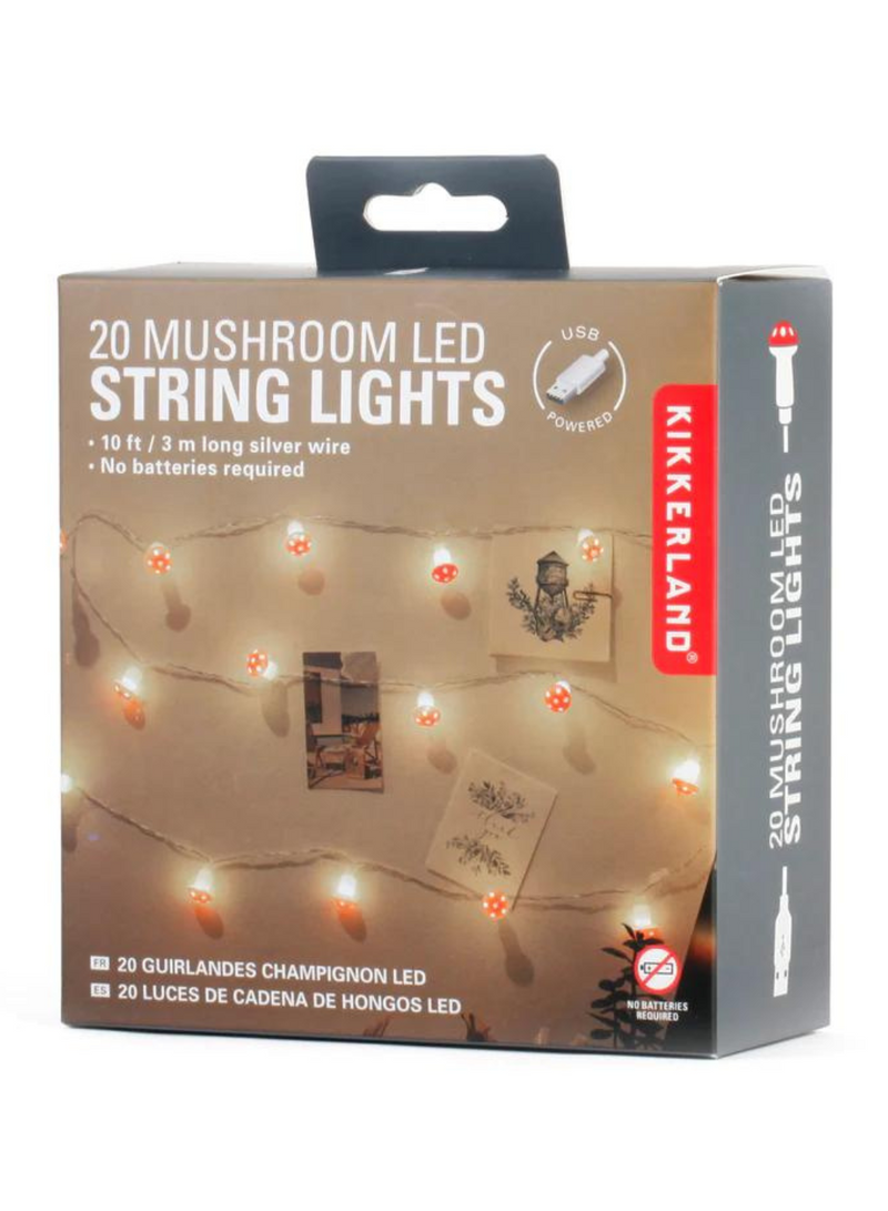 Mushroom LED String Lights