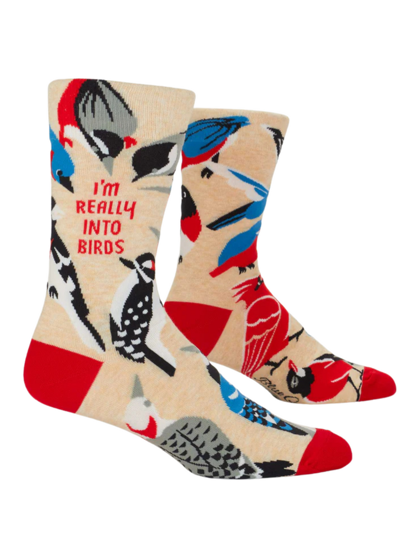Really Into Birds Men's Socks