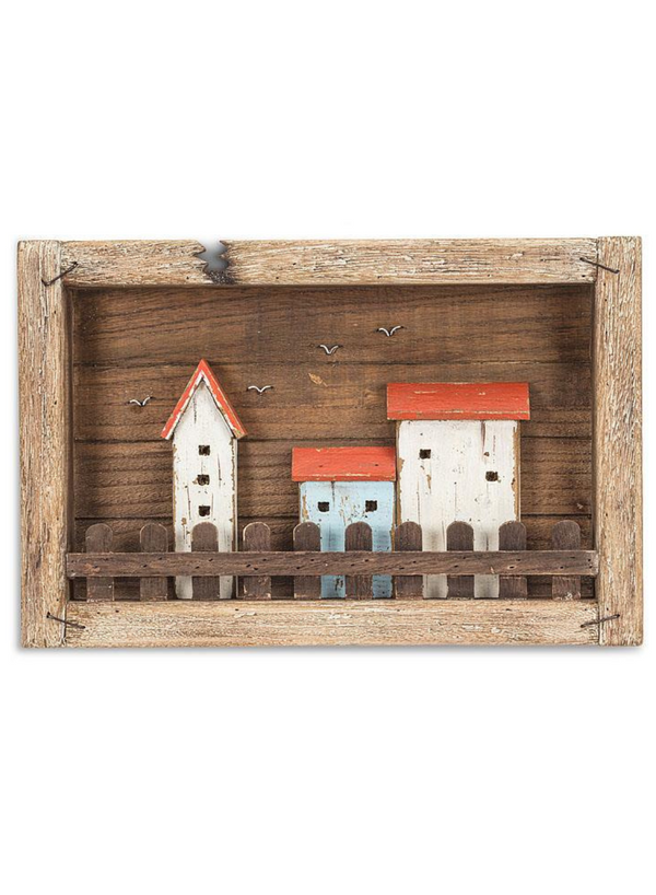 Small Houses Wall Decor
