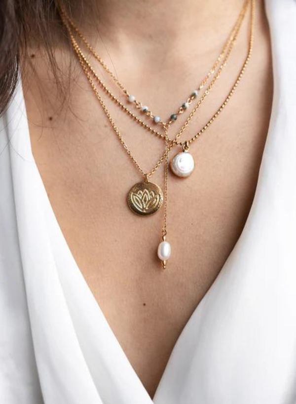 Lotus Necklace