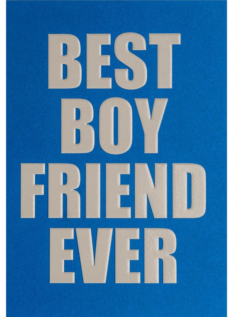 Best Boy Friend Ever Card