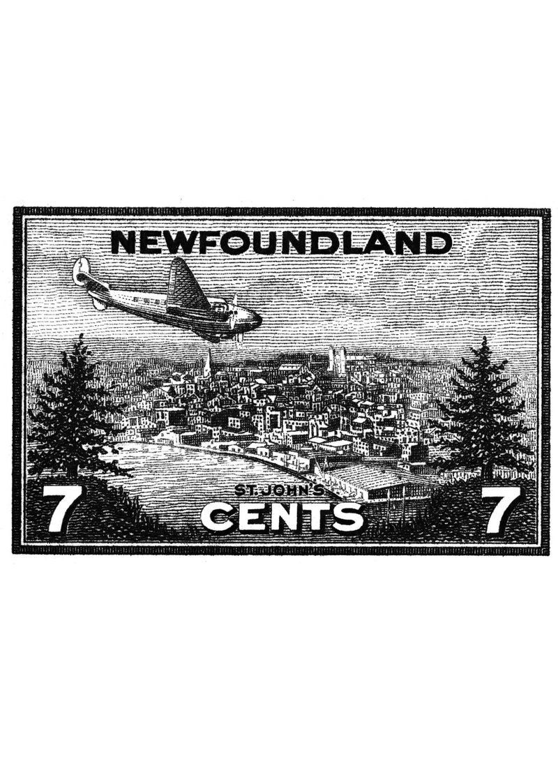 Air Mail Stamp Sticker