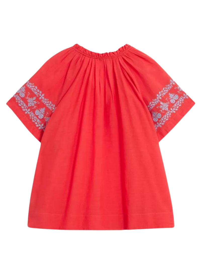 Anna Cotton Embroidered Top