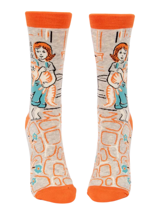 My Cat is Cool as Fuck Women's Socks