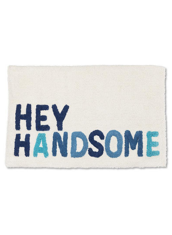 Hey Handsome Bathmat