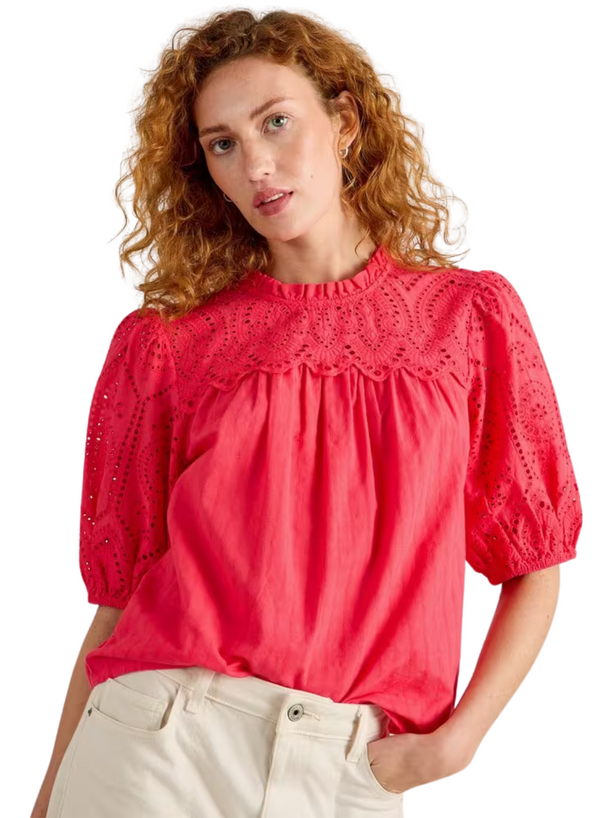 Lexi Broderie Top