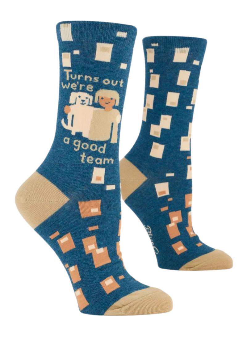 We're a Good Team Crew Socks
