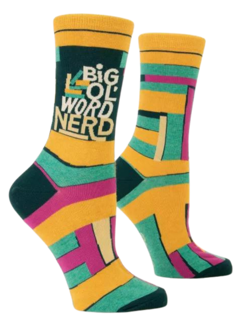 Big Ol' Word Nerd Socks