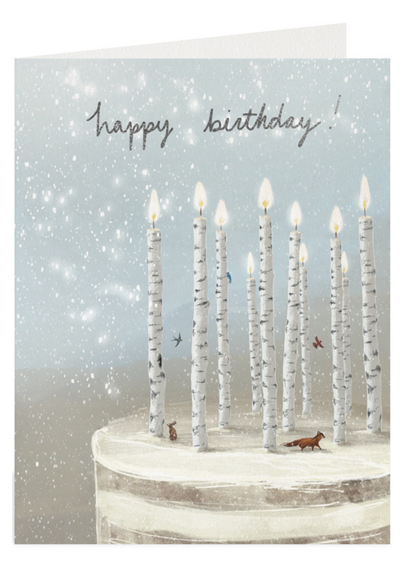 Winter Birthday Card