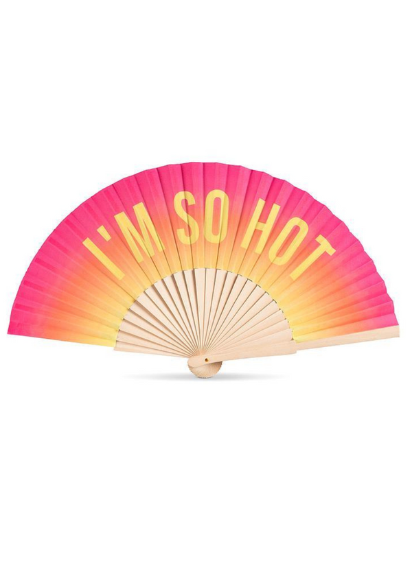 I'm So Hot Hand Fan