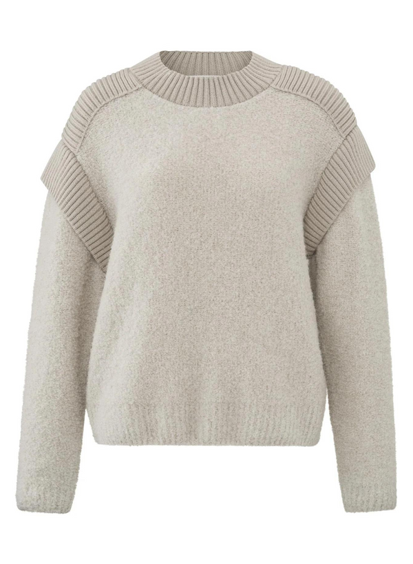 Boucle Ribbed Sweater