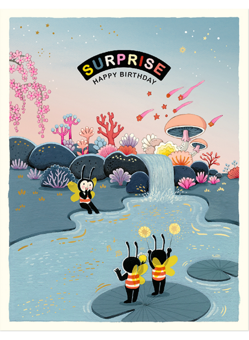Pondside Surprise Card