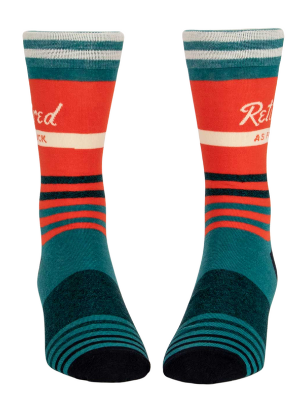 Retired As Fuck Men's Socks