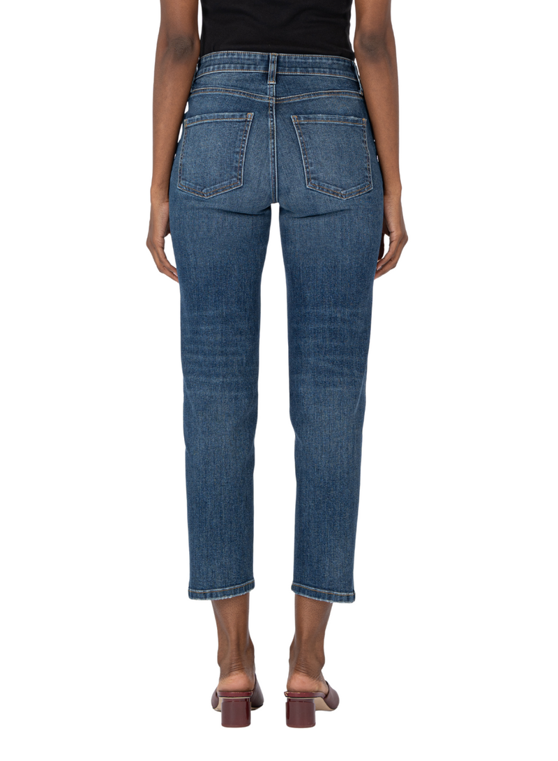 Elizabeth High Rise Straight Leg Jeans